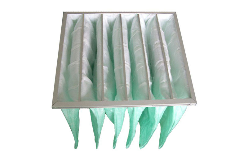 non-woven-aluminum-frame-medium-efficiency-bag-filter